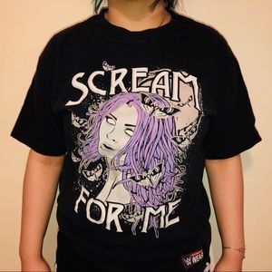 WWE Paige Scream For Me Authentic T-Shirt